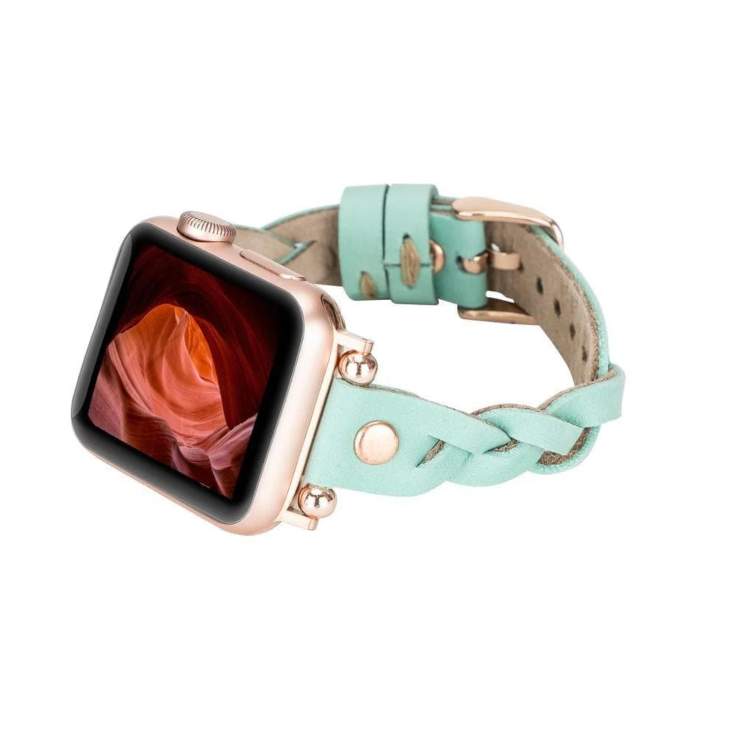 Apple Watch Braided Band - Mint Green - Chico