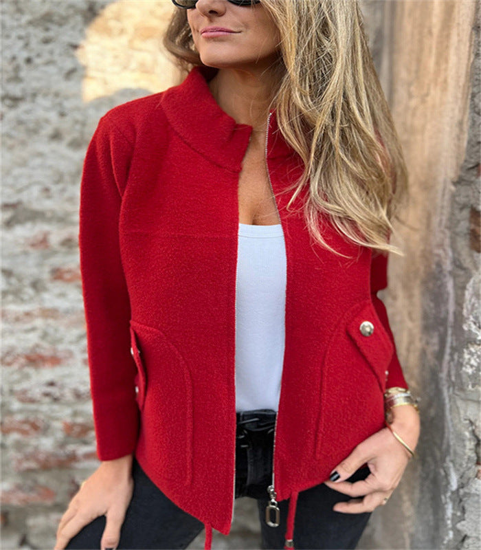 Women's Professional Blazer Suit - Lapel Jacket - Multiple Colors