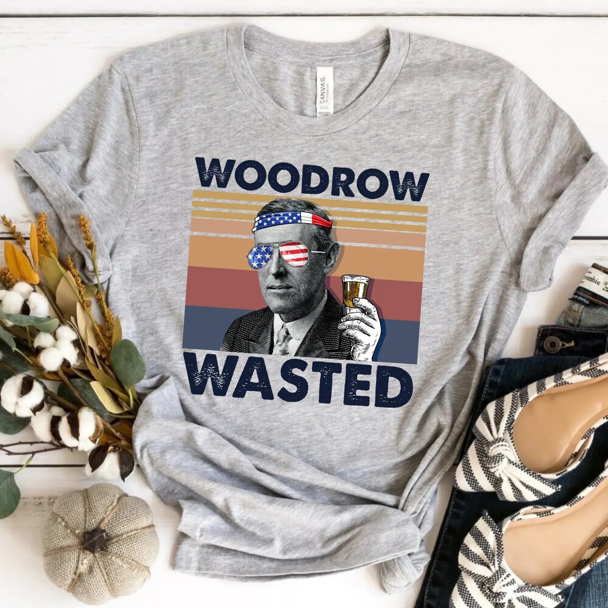 4th Of July Choose Your President Boozy Retro Top -