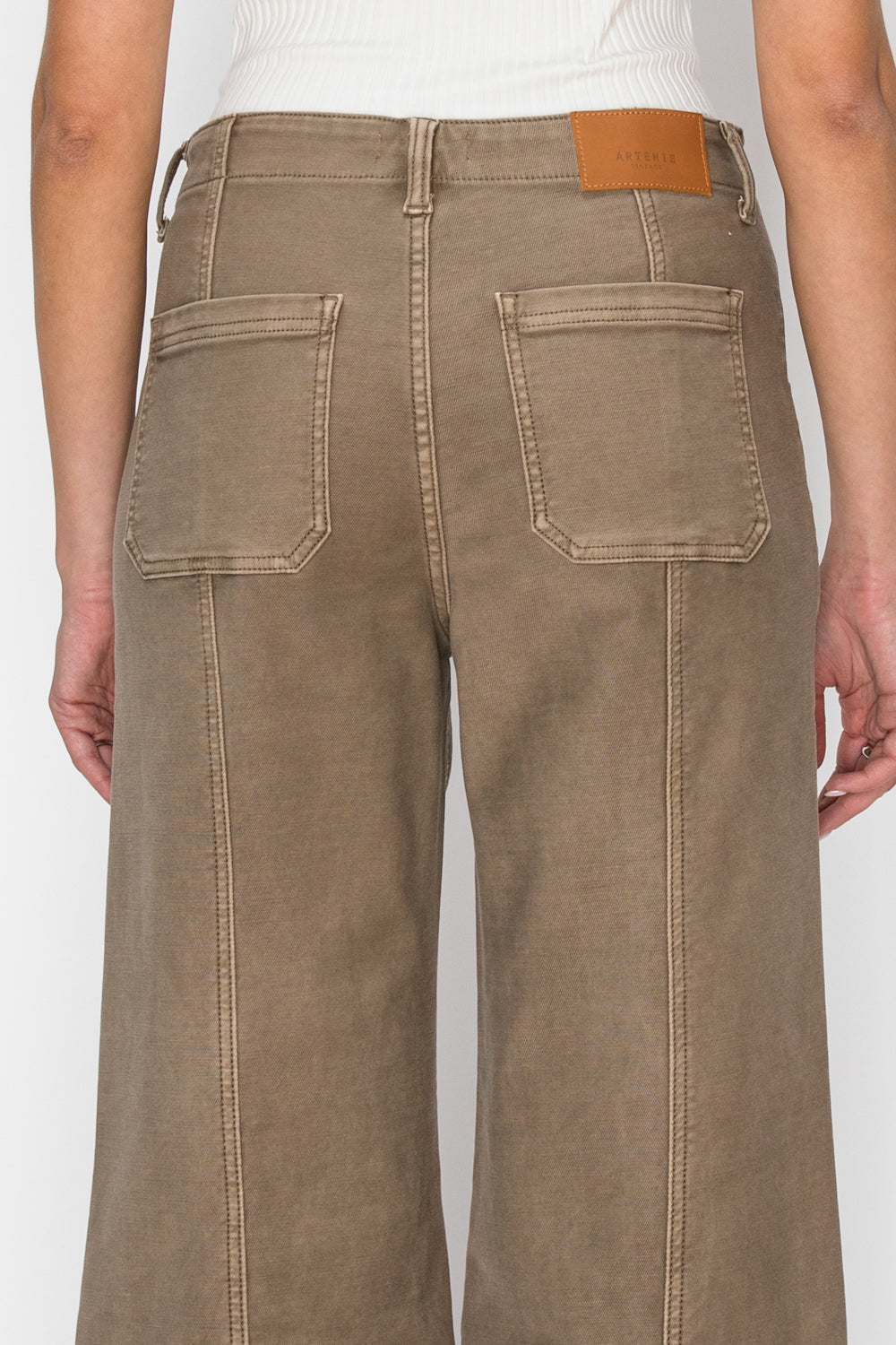 HIGH RISE SLIM CROP PALAZZO