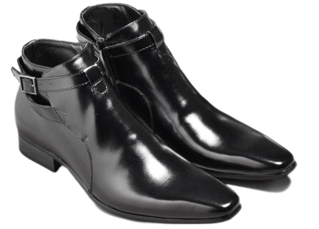 Boots homme en cuir style décontracté chic