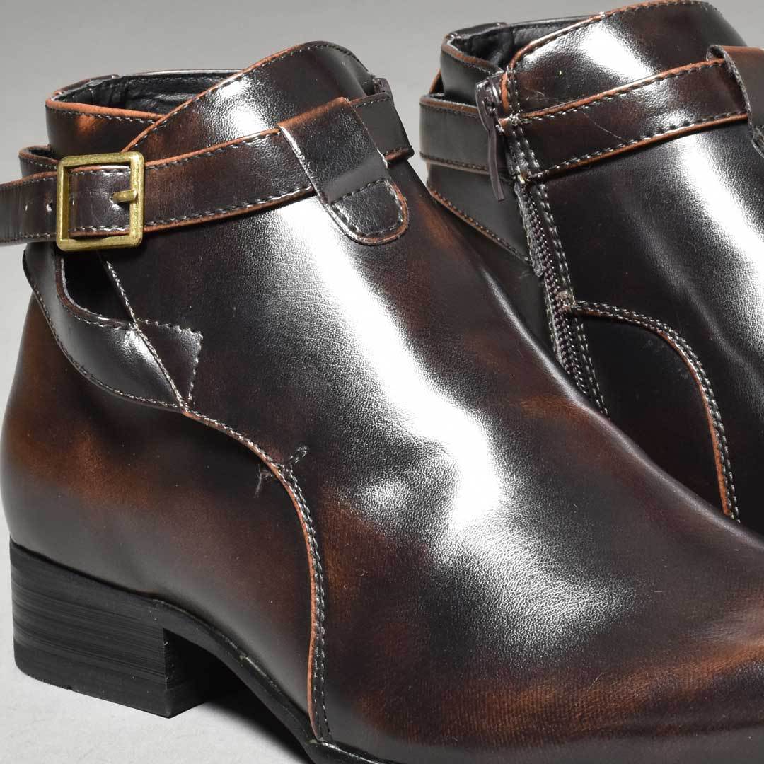 Boots homme en cuir style décontracté chic