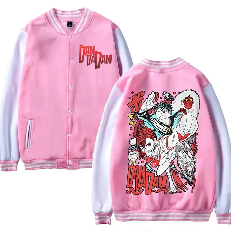 Dandadan Okarun Jacket: Japanese Anime Streetwear Coat