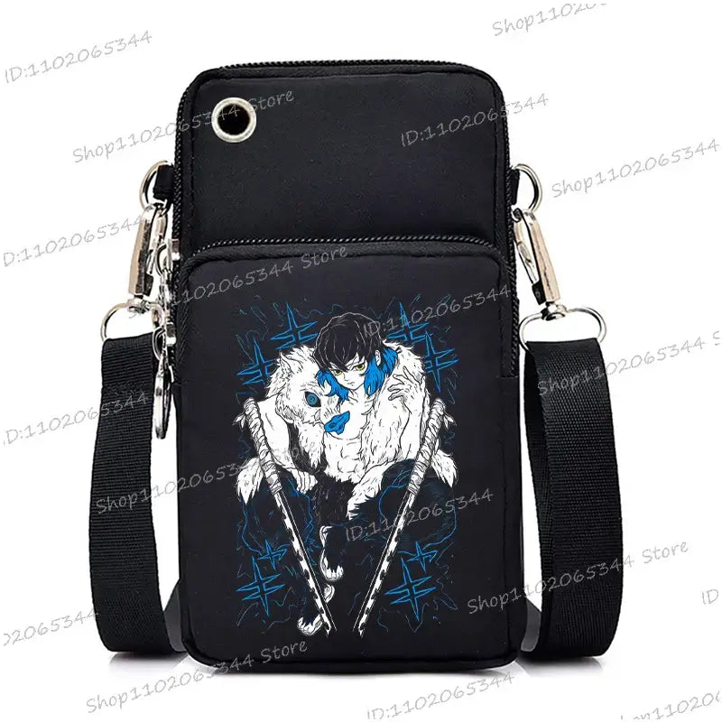 Demon Slayer Phone Bag: Nezuko & Mitsuri Crossbody Purse