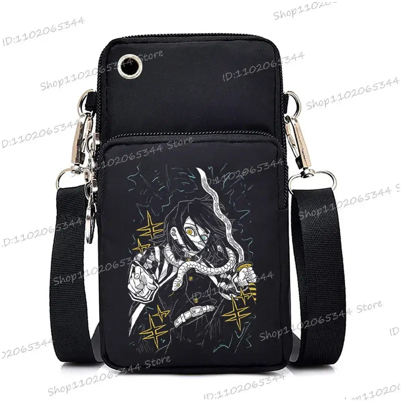 Demon Slayer Phone Bag: Nezuko & Mitsuri Crossbody Purse