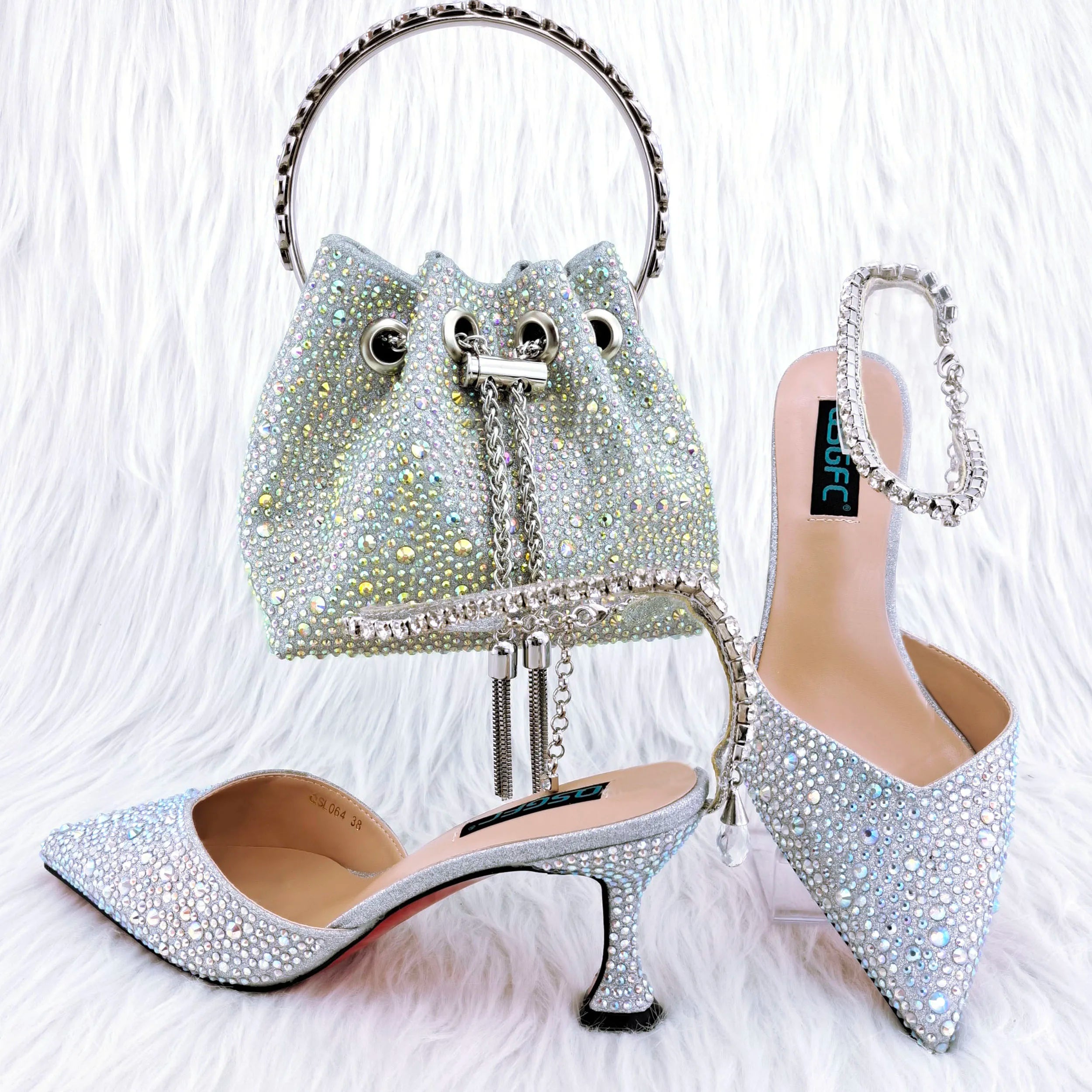New Arrival Shoes and Bag Set HGY1-26