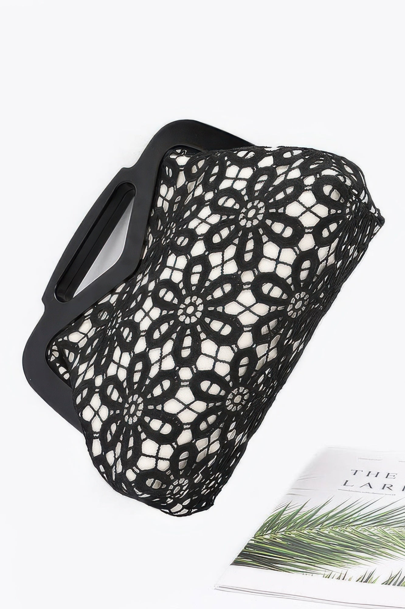 Crochet Wood Frame Clutch