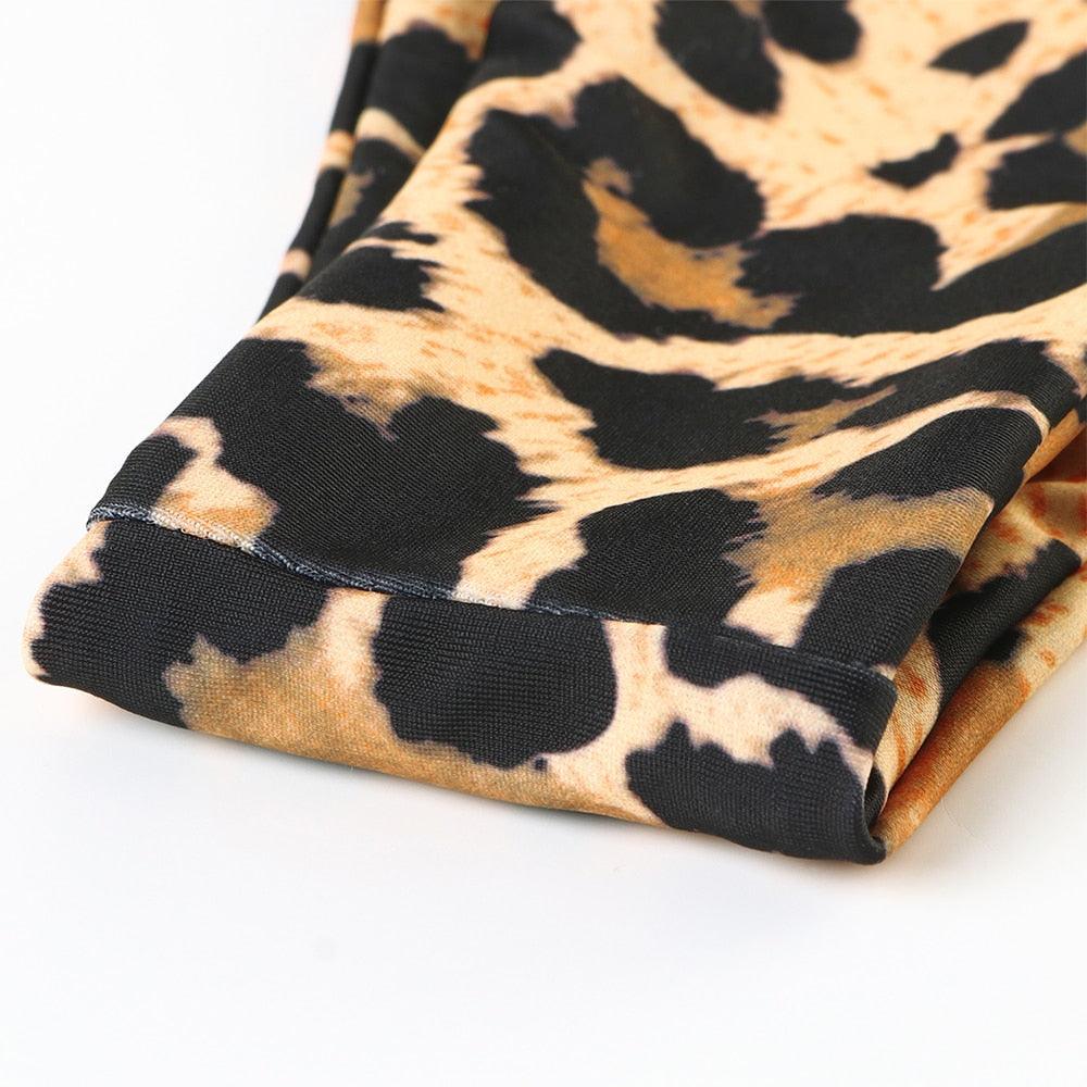 Bikini Swimwear Women Swimsuit Leopard Bikini Set Women's Halter Triangle Bikini Bottom Cheeky Two Piece Swimsuits Push Up Bathing Suit Female Summer Beach Wear