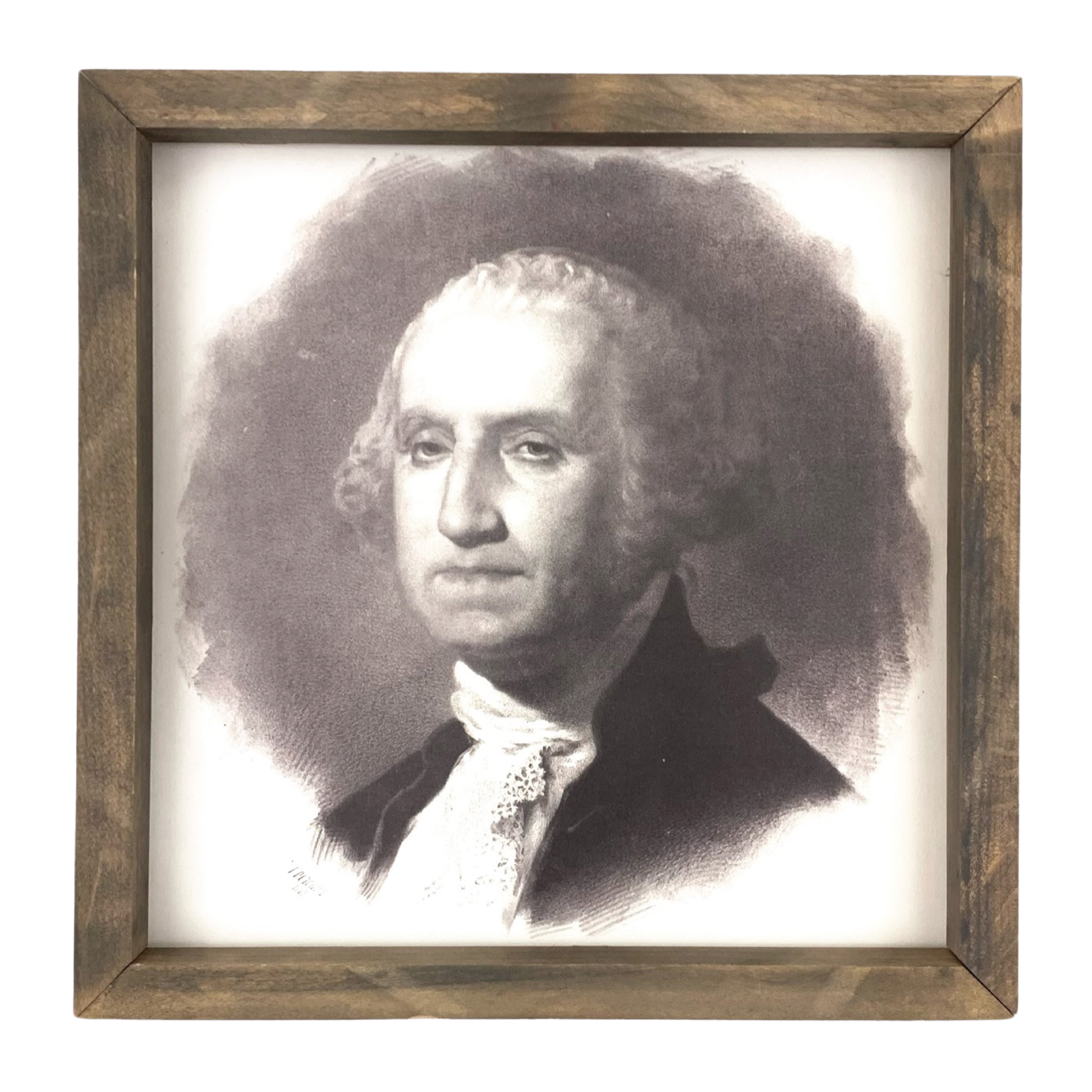 *SALE!* Portrait of George Washington Framed Art
