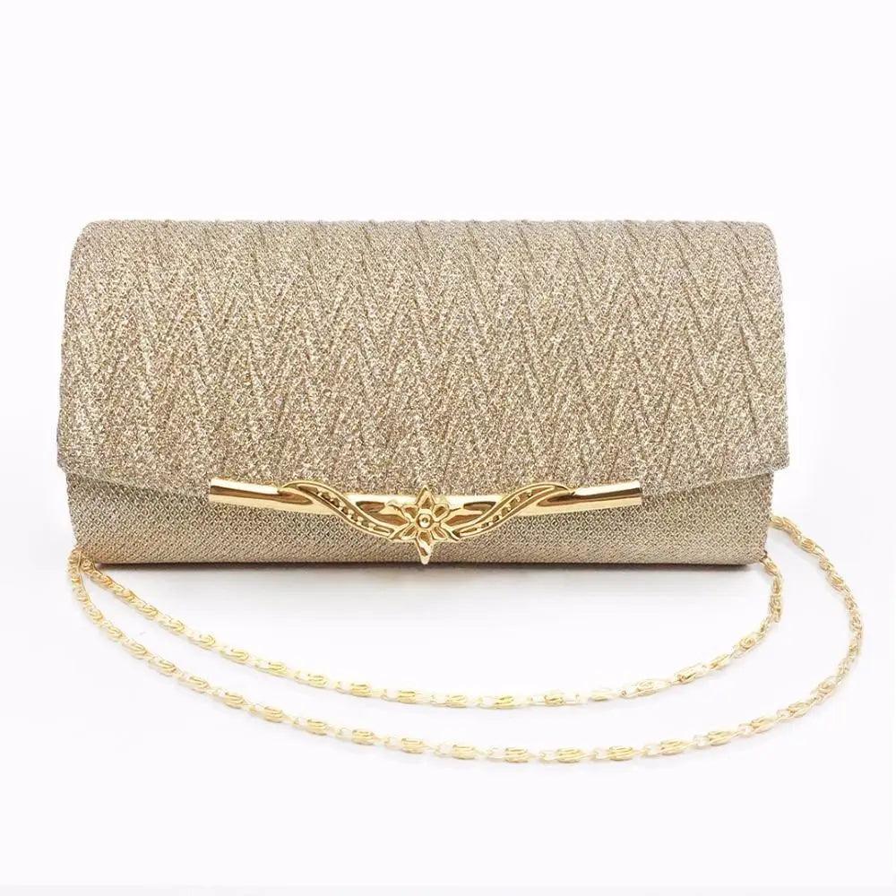 Lavish Style Women's Evening Party Bag Luxury Banquet Glitter Wedding Clutches For Ladies And Girls Gifts