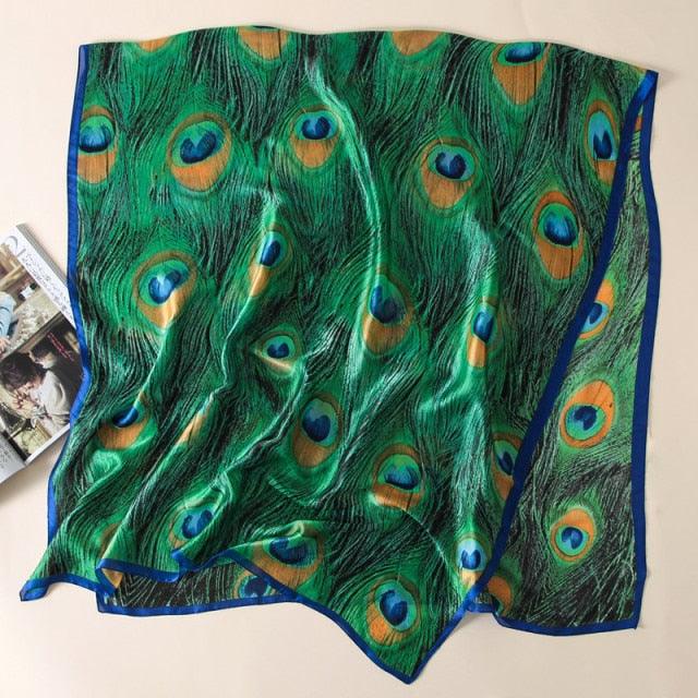 New Brand Designer Luxury Winter Long Silk Scarf Shawls Wraps Print Cotton Scarf Stylish Head Wraps Scarves Hijabs Neck Scarves Lady Hijab For Female