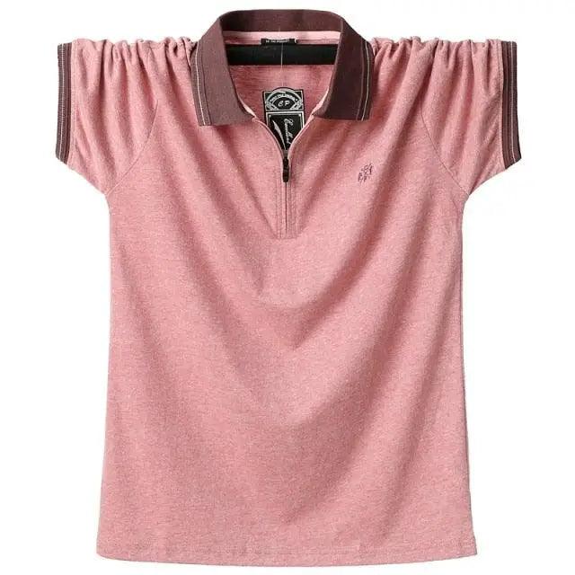 New Fashion Vintage Polo Men Soft Cotton Breathable Men Polo Shirt Men Polo Double Side Slim Fit Short Sleeve Polo T-Shirt Casual Slim Fit Men Pure Breathable Tee Tops Comfortable Shirt