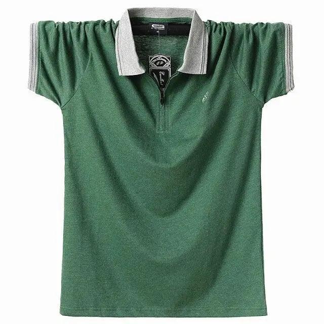 New Fashion Vintage Polo Men Soft Cotton Breathable Men Polo Shirt Men Polo Double Side Slim Fit Short Sleeve Polo T-Shirt Casual Slim Fit Men Pure Breathable Tee Tops Comfortable Shirt