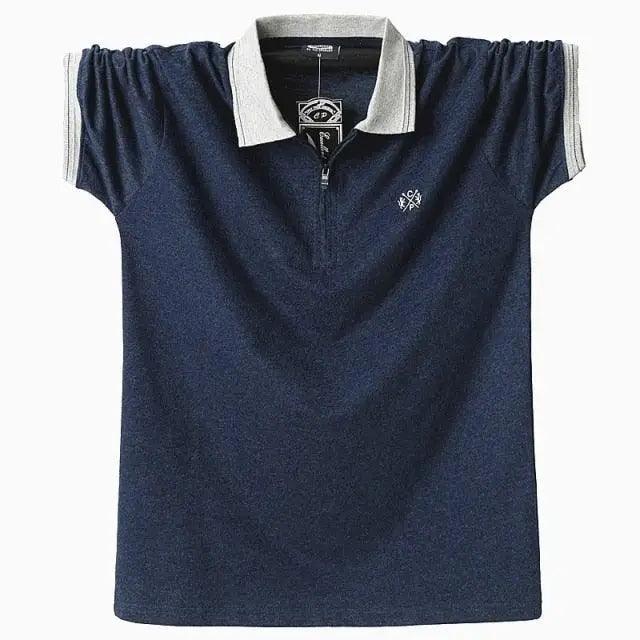 New Fashion Vintage Polo Men Soft Cotton Breathable Men Polo Shirt Men Polo Double Side Slim Fit Short Sleeve Polo T-Shirt Casual Slim Fit Men Pure Breathable Tee Tops Comfortable Shirt