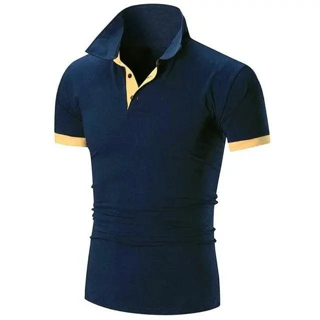 New Polo Shirt Men Summer Cool Men's Shirts Sleeve Polo Business Clothes Luxury Men Tee Shirt Polos women's short sleeves Summer Men's T-shirt Short Sleeved Lapel Casual T-shirt for Male Half Sleeve Tops