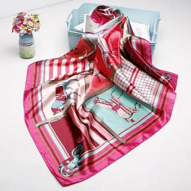 New Silk Scarf Long Large Shawls Wraps Winter Neck Scarves For Women Women Soft Scarves Shawl Long Scarf Wrap Scarves