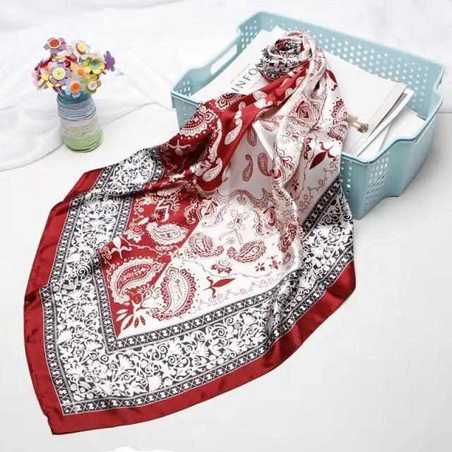 New Silk Scarf Long Large Shawls Wraps Winter Neck Scarves For Women Women Soft Scarves Shawl Long Scarf Wrap Scarves
