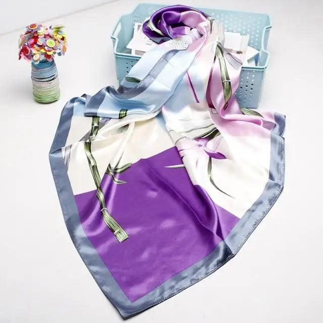 New Silk Scarf Long Large Shawls Wraps Winter Neck Scarves For Women Women Soft Scarves Shawl Long Scarf Wrap Scarves