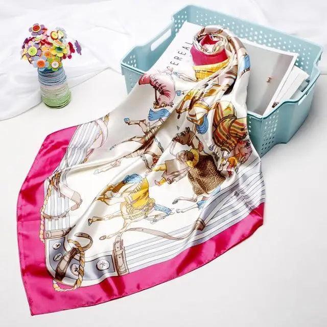 New Silk Scarf Long Large Shawls Wraps Winter Neck Scarves For Women Women Soft Scarves Shawl Long Scarf Wrap Scarves