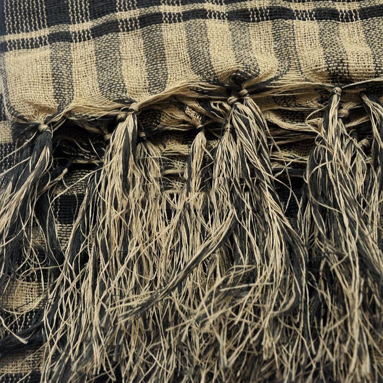 New Winter Women Men Windproof Warmer Military Scarf Muslim Hijab Unisex Scarves Tassel Desert Arab Keffiyeh Shawl Scarf Military Shemagh Tactical Desert Keffiyeh Head Neck Scarf Arab Wrap with Tassel