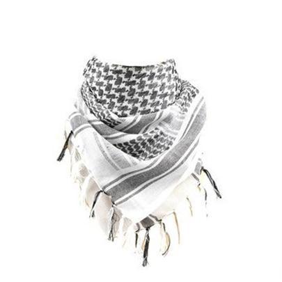 New Winter Women Men Windproof Warmer Military Scarf Muslim Hijab Unisex Scarves Tassel Desert Arab Keffiyeh Shawl Scarf Military Shemagh Tactical Desert Keffiyeh Head Neck Scarf Arab Wrap with Tassel