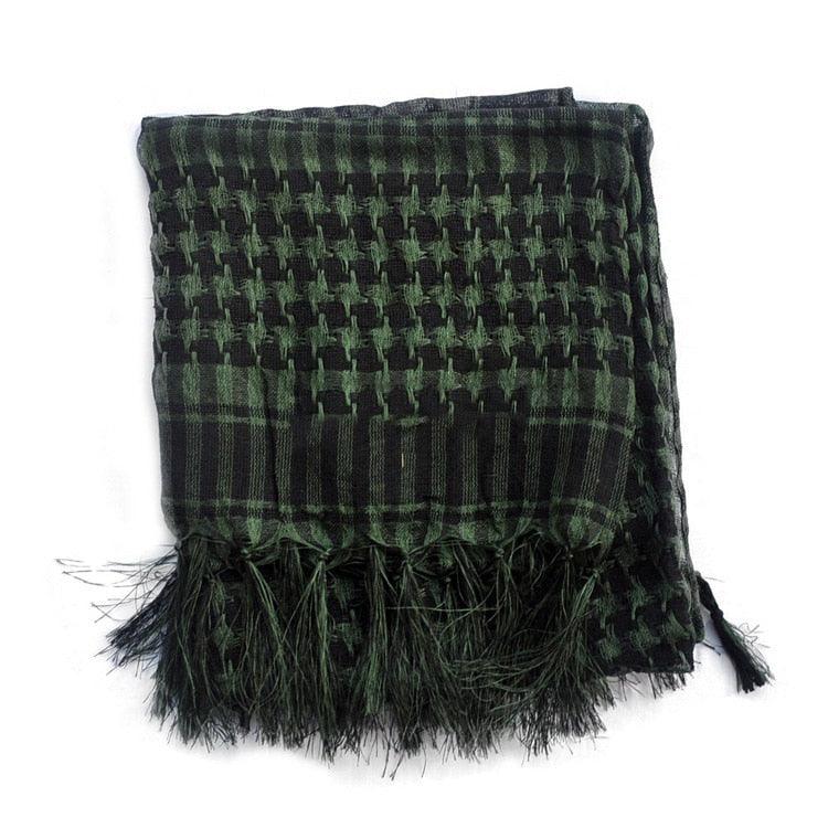 New Winter Women Men Windproof Warmer Military Scarf Muslim Hijab Unisex Scarves Tassel Desert Arab Keffiyeh Shawl Scarf Military Shemagh Tactical Desert Keffiyeh Head Neck Scarf Arab Wrap with Tassel