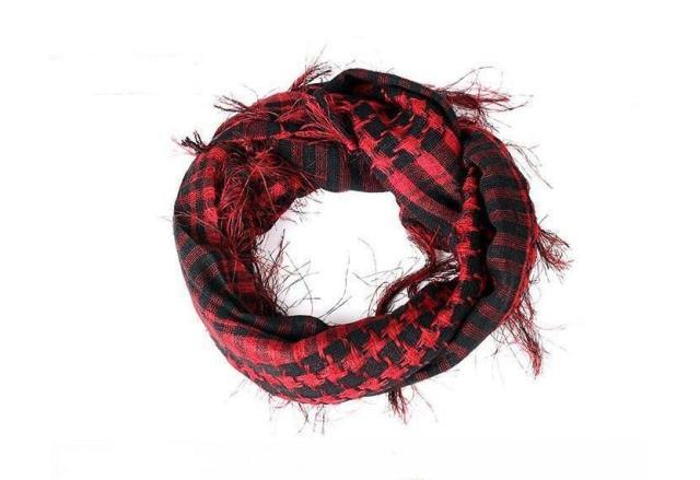 New Winter Women Men Windproof Warmer Military Scarf Muslim Hijab Unisex Scarves Tassel Desert Arab Keffiyeh Shawl Scarf Military Shemagh Tactical Desert Keffiyeh Head Neck Scarf Arab Wrap with Tassel