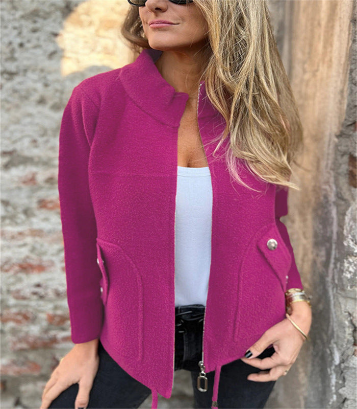 Women's Professional Blazer Suit - Lapel Jacket - Multiple Colors