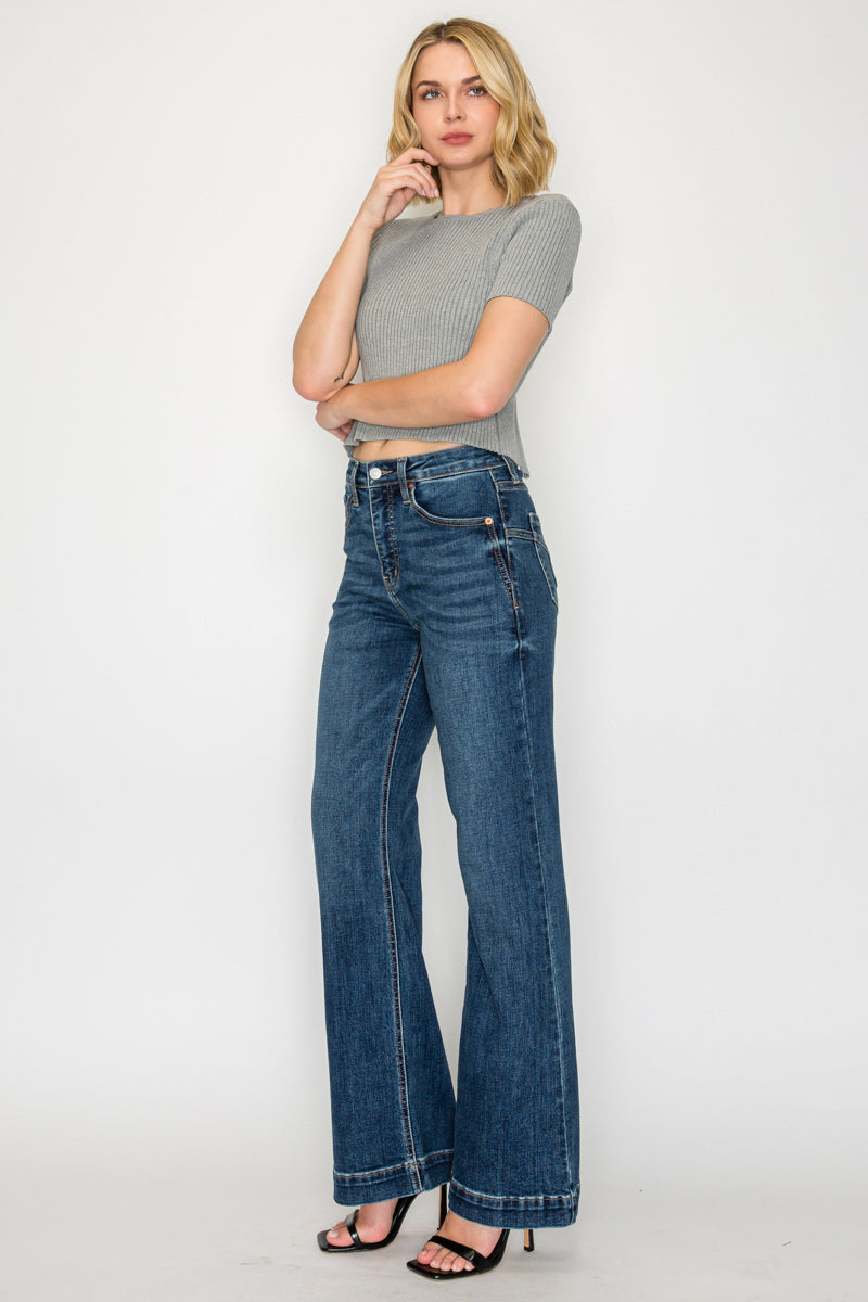 Josephine Tummy Control High Rise Relaxed Holly Flare Jeans
