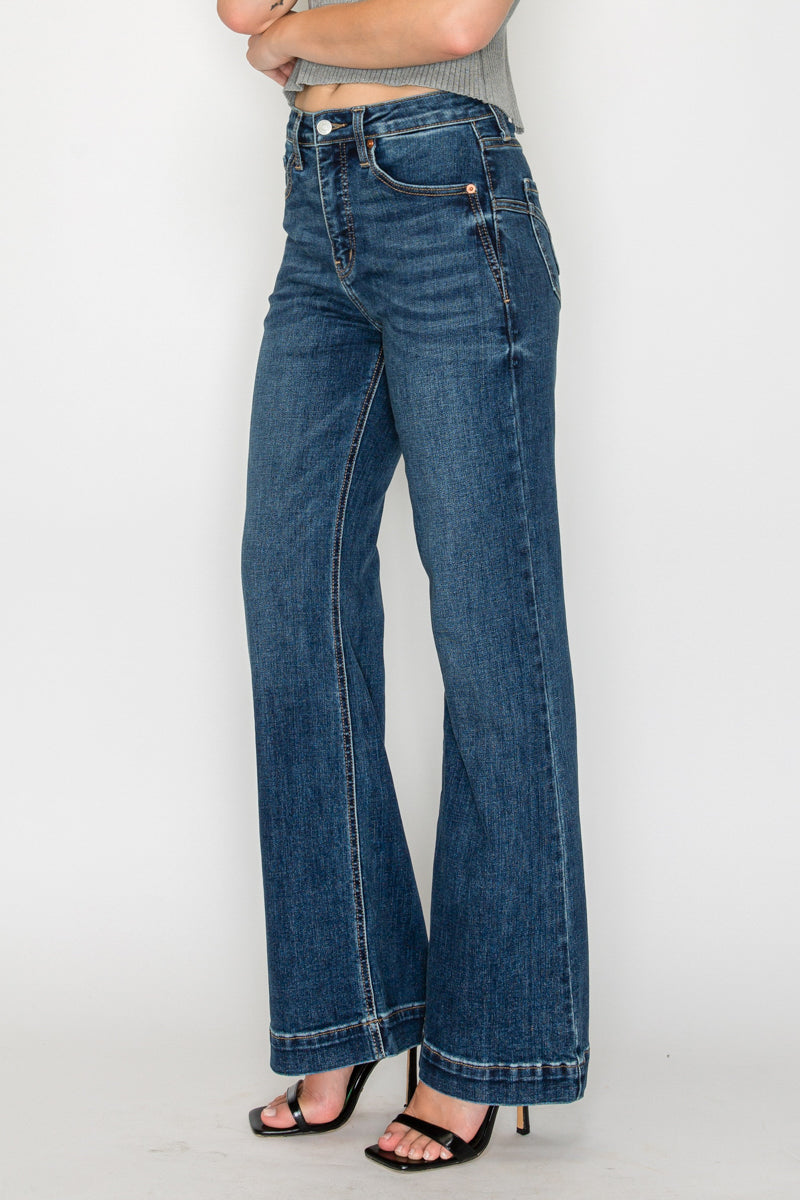 Josephine Tummy Control High Rise Relaxed Holly Flare Jeans