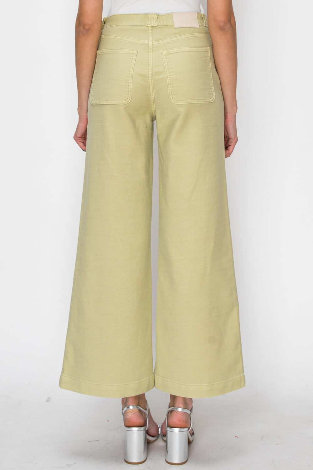HIGH RISE WIDE LEG SAGE JEANS