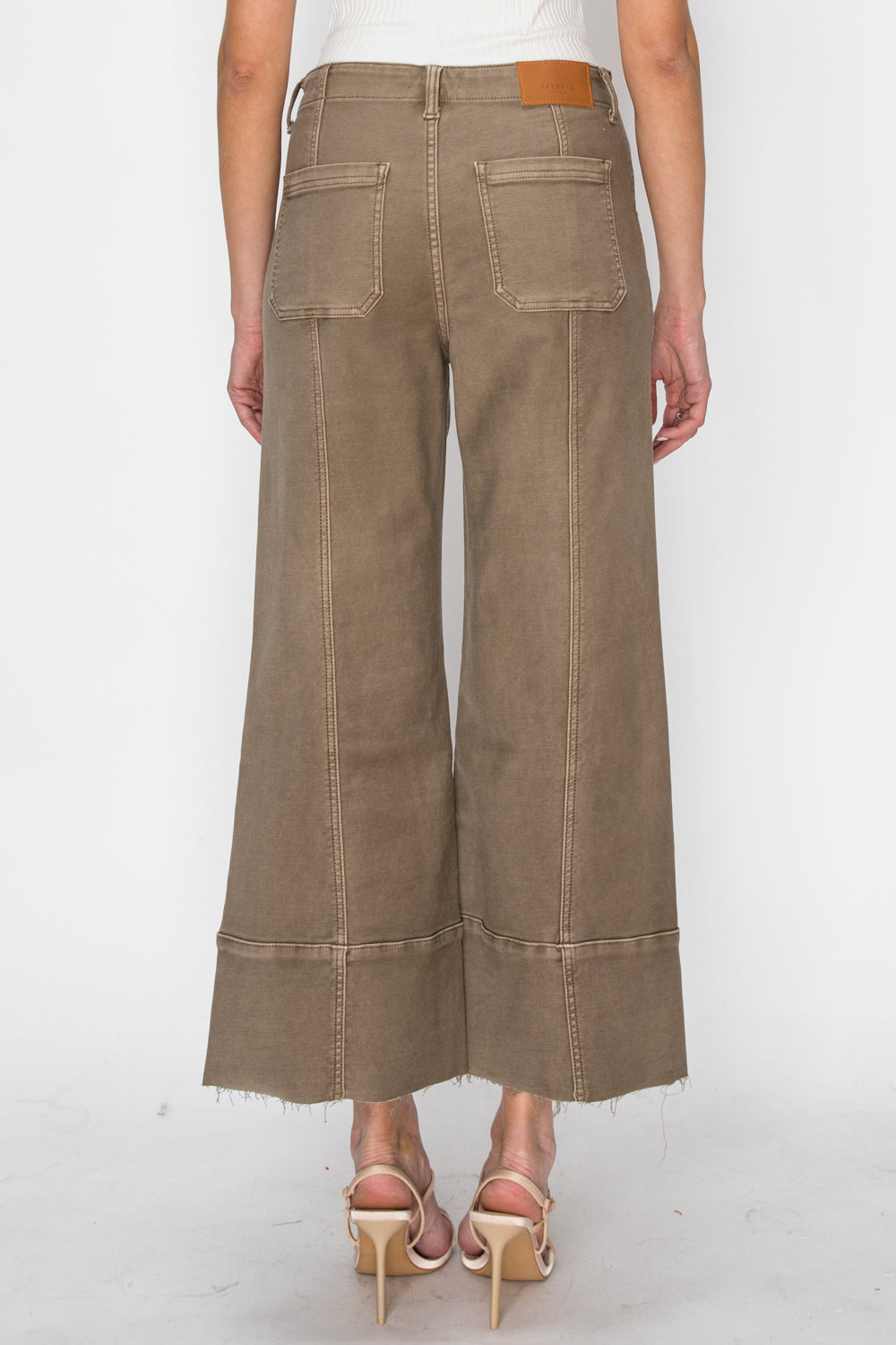 HIGH RISE SLIM CROP PALAZZO