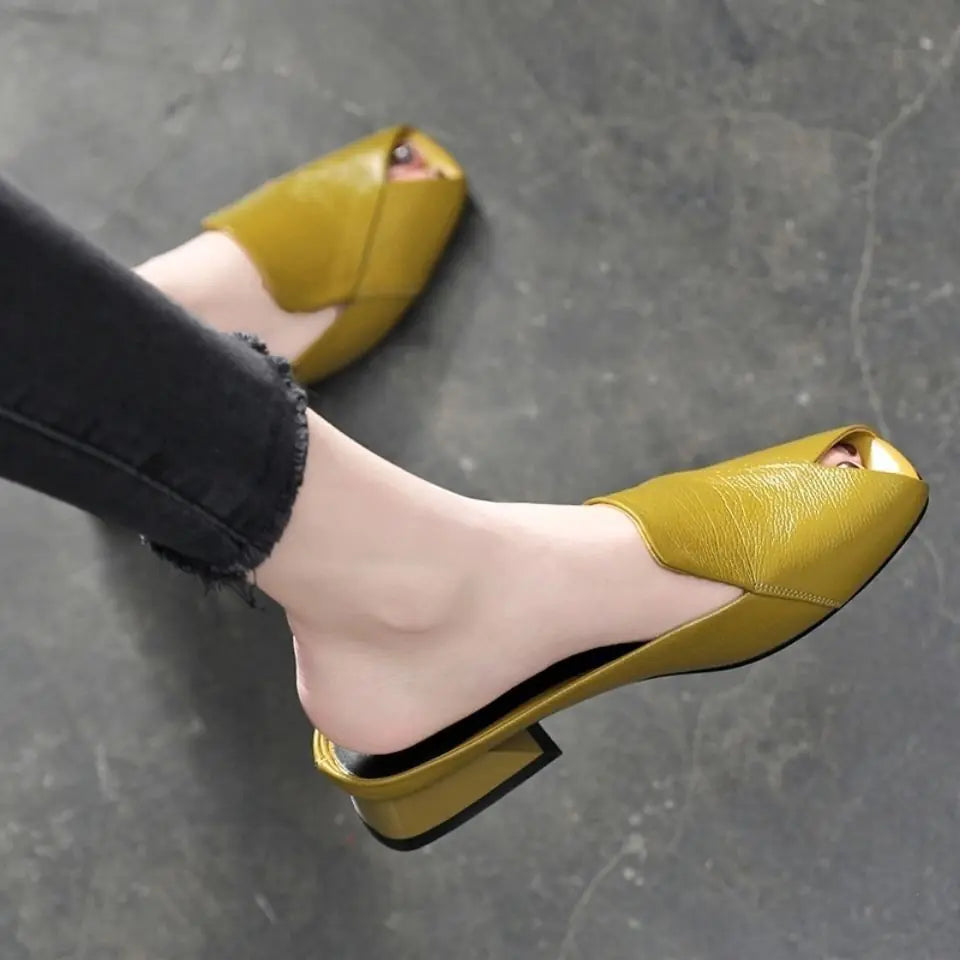 Women's Fashion Fish Mouth Slippers - Summer Sandals