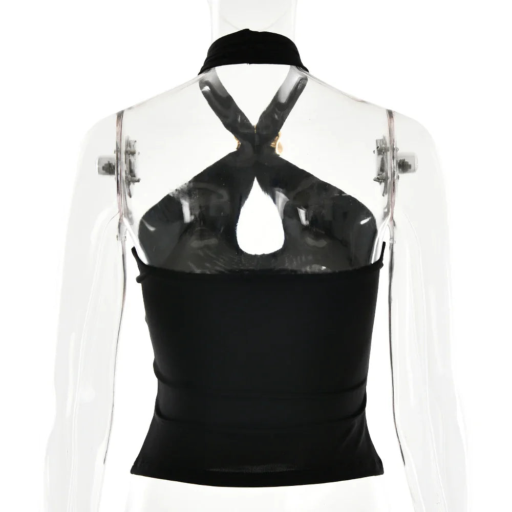 Women Off Shoulder Crop Slim Summer Shirt