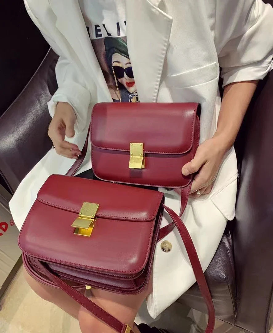 Women’s Genuine Small Leather Shoulder Bag