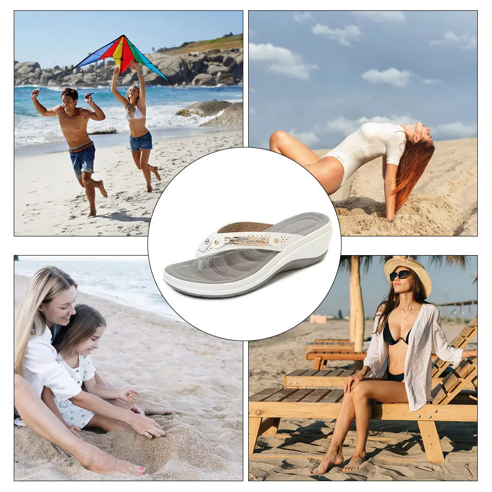 Women's Summer Sandals Casual Outdoor Non-slip Slipper Shoes