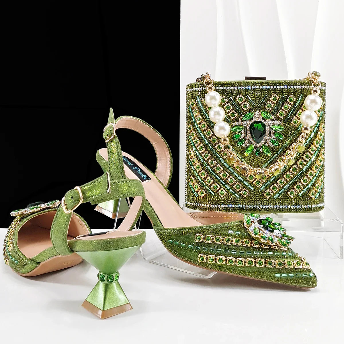 Hot Matching Women Shoe and Bag Set HFG1-1
