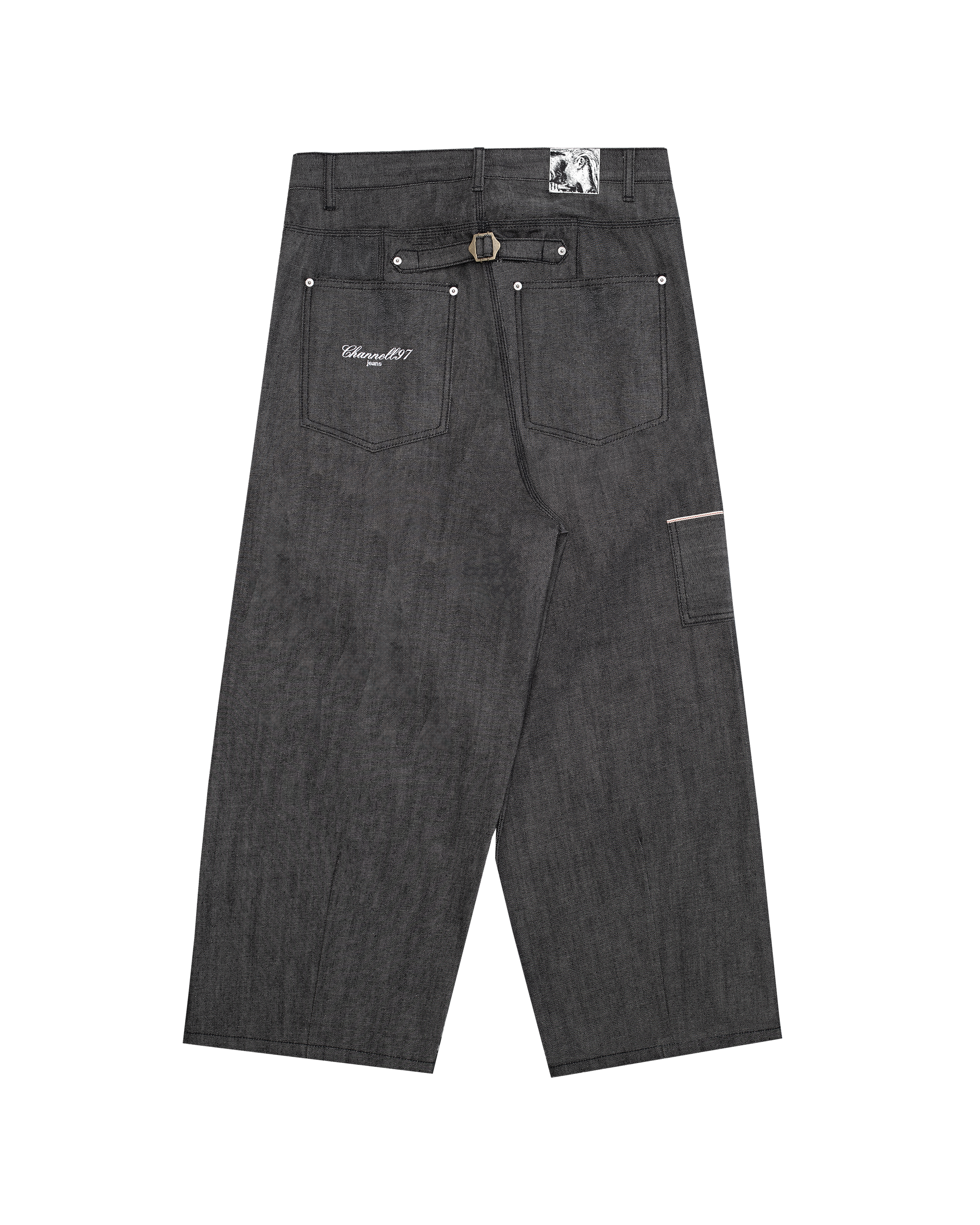 SELVEDGE DENIM BLACK