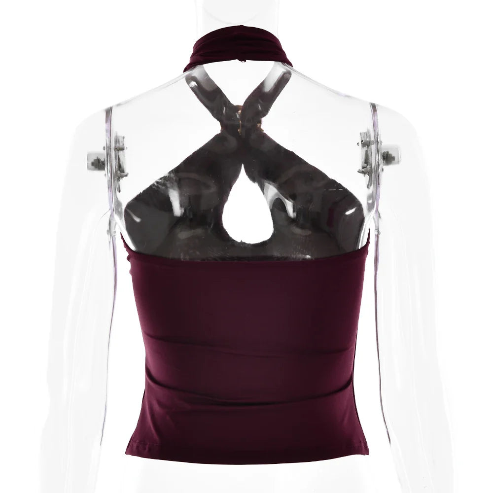 Women Off Shoulder Crop Slim Summer Shirt