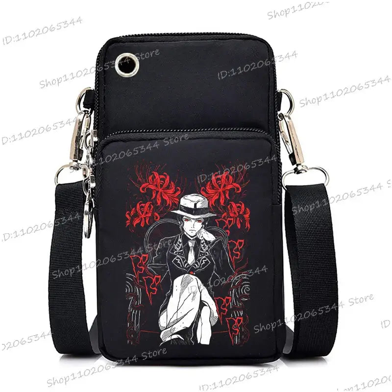 Demon Slayer Phone Bag: Nezuko & Mitsuri Crossbody Purse