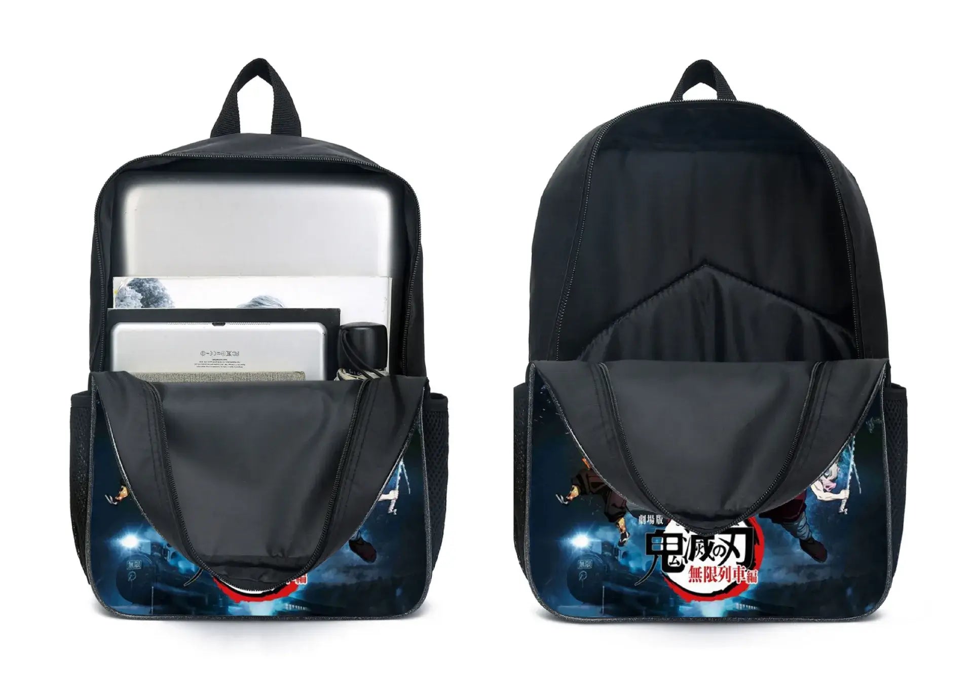 Demon Slayer Backpack: Nezuko 3-Piece Schoolbag Set