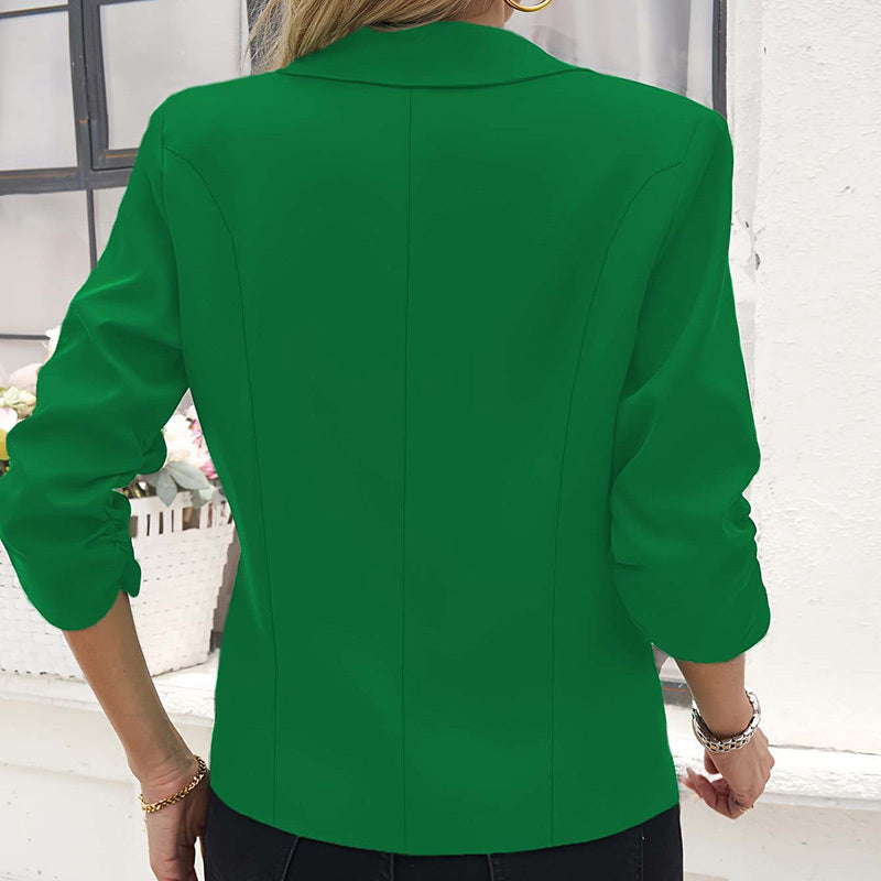 Plus size women’s office blouse