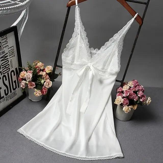 Lightweight Pink Women Sleepwear Classic Design Silk Bathrobe Lace Trim Bridesmaid Bride Party Robes